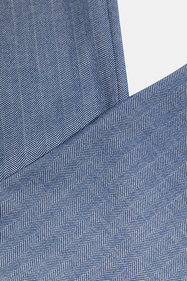 Indigo Straight Leg Men's Trousers 4