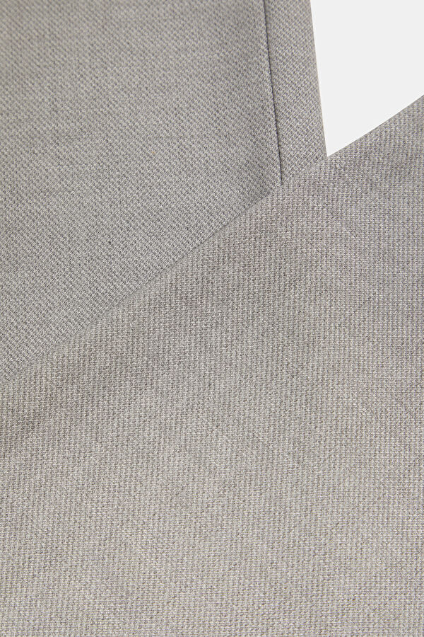 Grey Straight Leg Men's Trousers 4