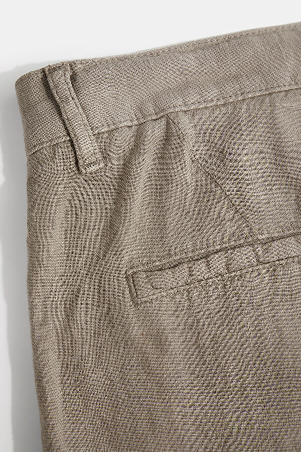 Mink Linen Men's Shorts 5