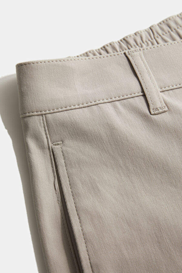 Stone Pipe Leg Men's Trousers 4
