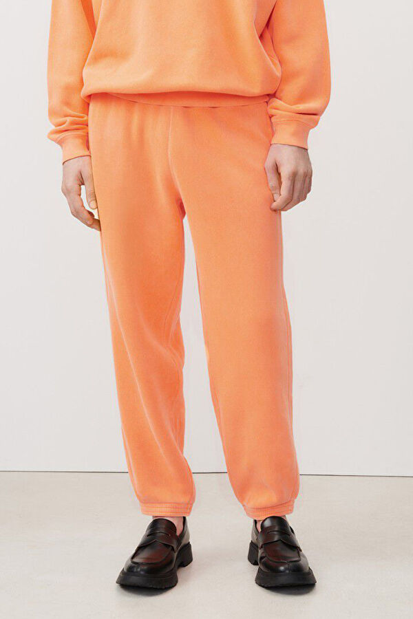 Orange Slim-Fit Men's Sport Pants