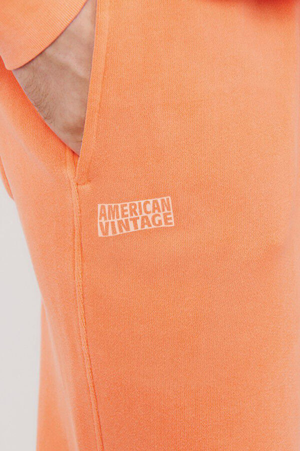 Orange Slim-Fit Men's Sport Pants 3