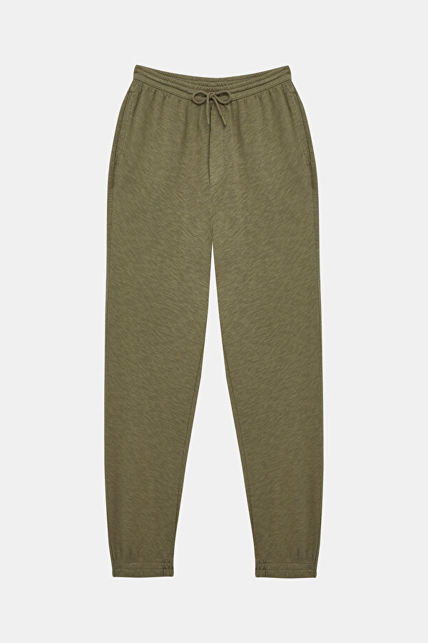 Khaki Slim-Fit Men's Sport Pants 4