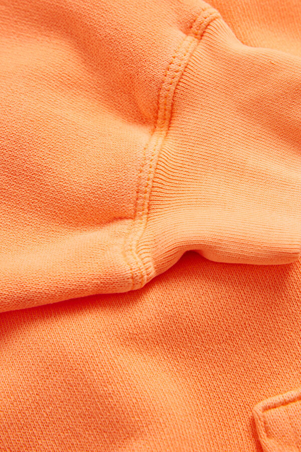 Mor Kapuşonlu Erkek Sweatshirt 7