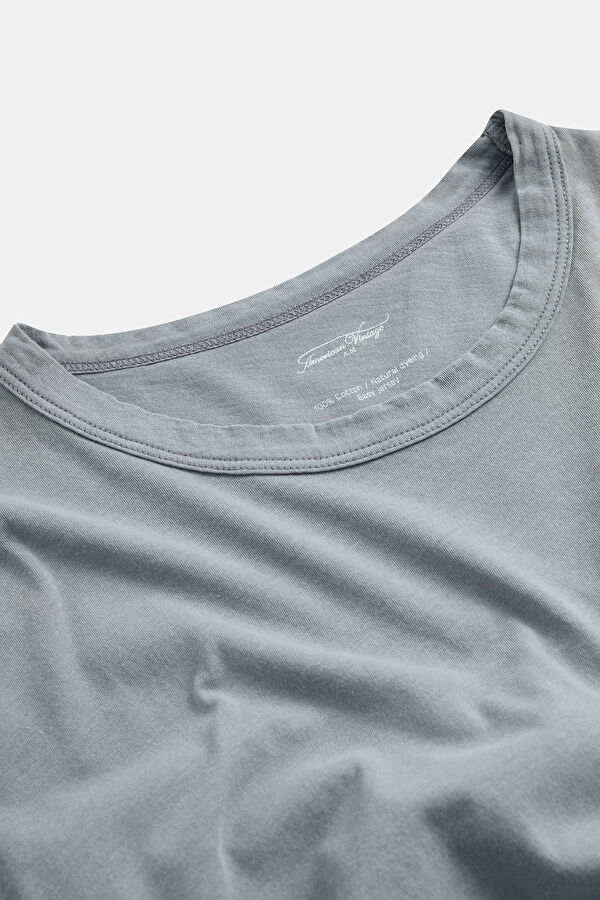 Blue Bicycle Collar Tshirt 3