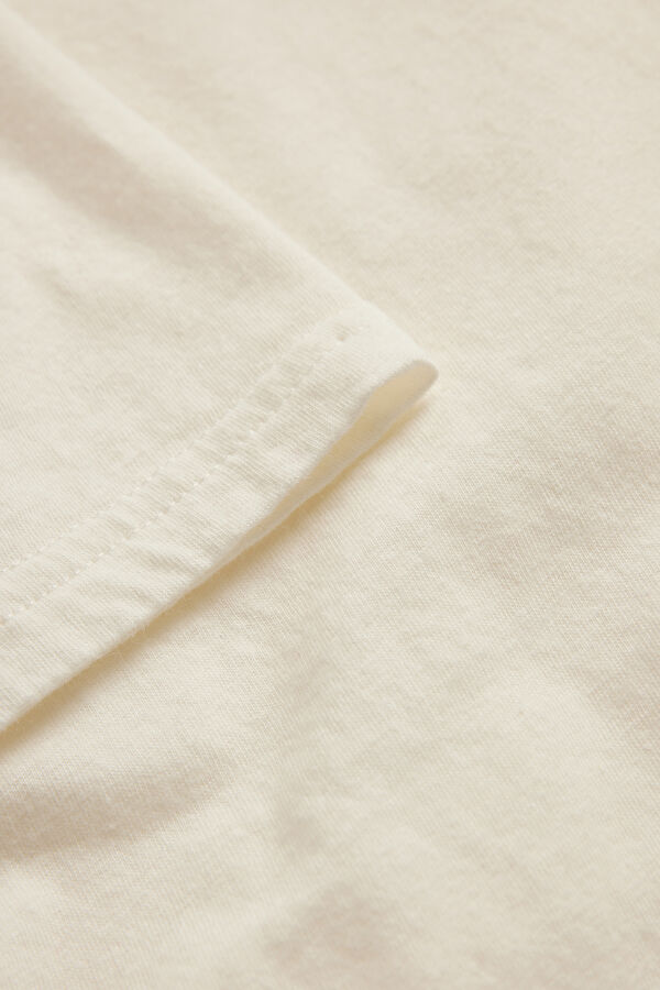 White Bicycle Collar Tshirt 7