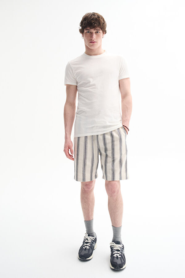White Bicycle Collar Tshirt 2