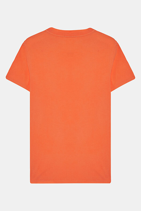Salmon Crew Neck Men's T-Shirt 2