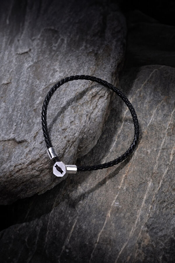 Black Silver Bracelet 4