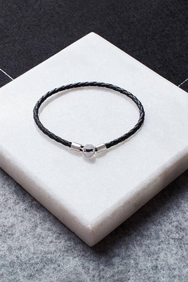 Black Silver Bracelet 5