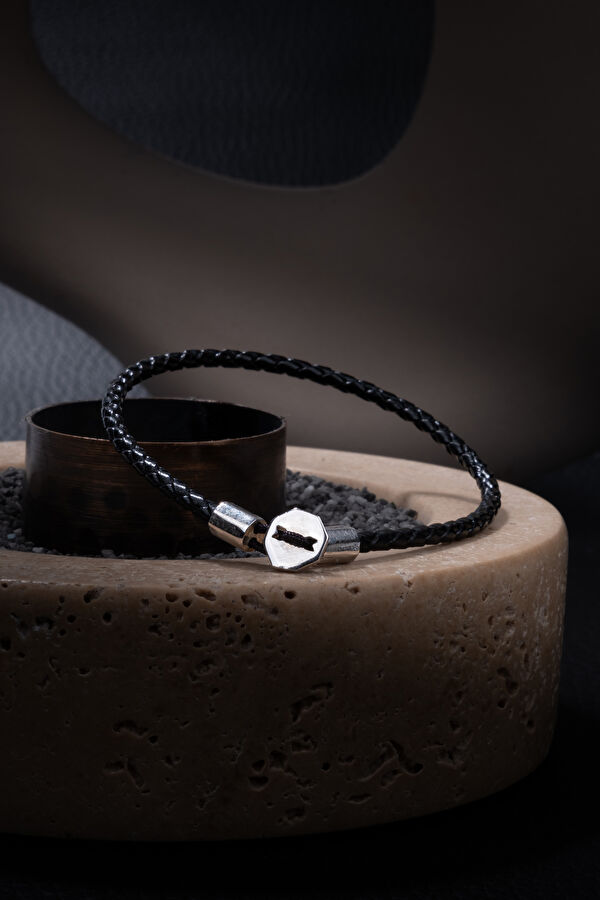 Black Silver Bracelet 6