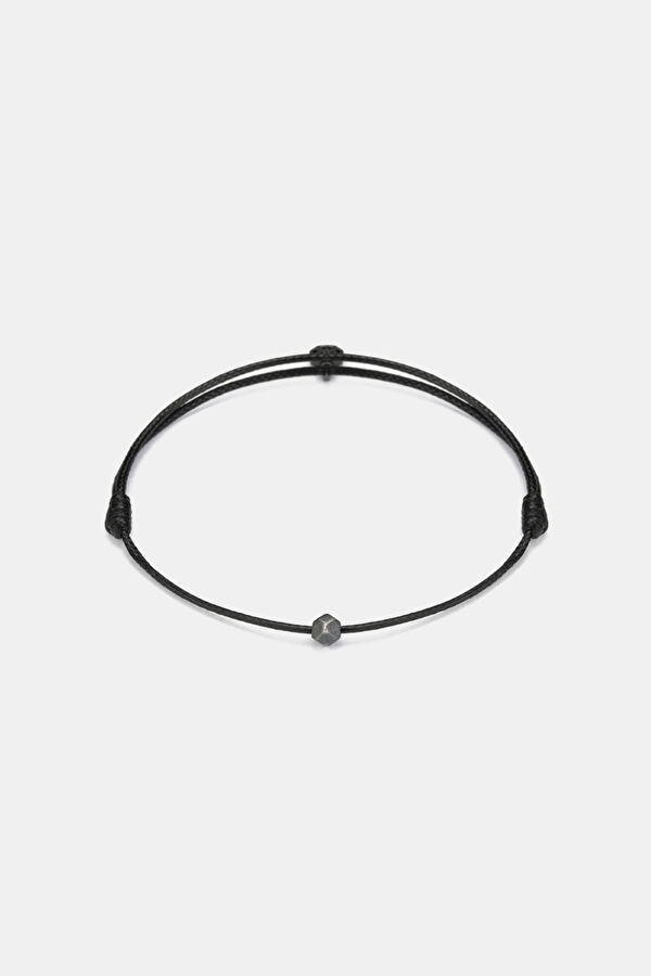 Oxidized Black Lucky Bracelet