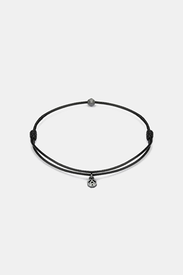Oxidized Black Lucky Bracelet 2