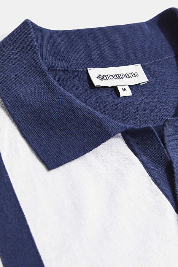 Lacivert Polo Yaka T-Shirt 3
