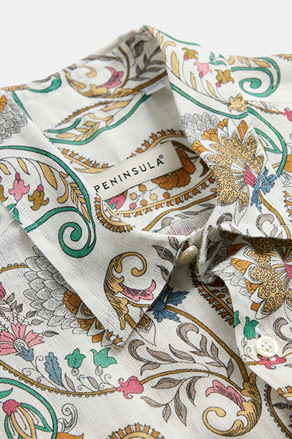 Multicolor Design Filled Shirt 3