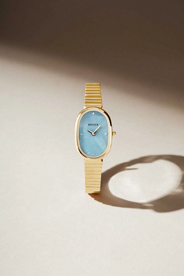 Jane Gold and Metal Bracelet Watch 23 mm 4