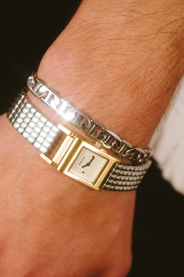 Revel Gold and Stainless Steel Watch 18 mm 6