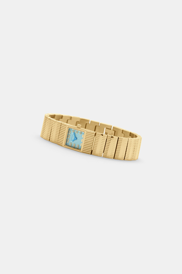 Groove Gold and Metal Bracelet Saat 16 mm 2
