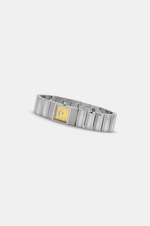 Groove Silver and Metal Bracelet Saat 16 mm 2