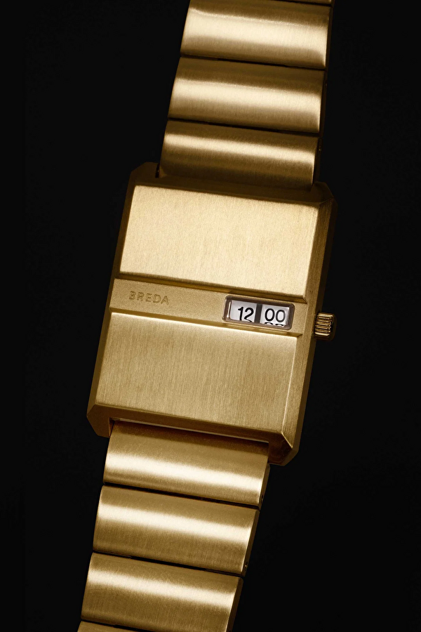 Pulse Gold and Metal Bracelet Saat 26 mm 4