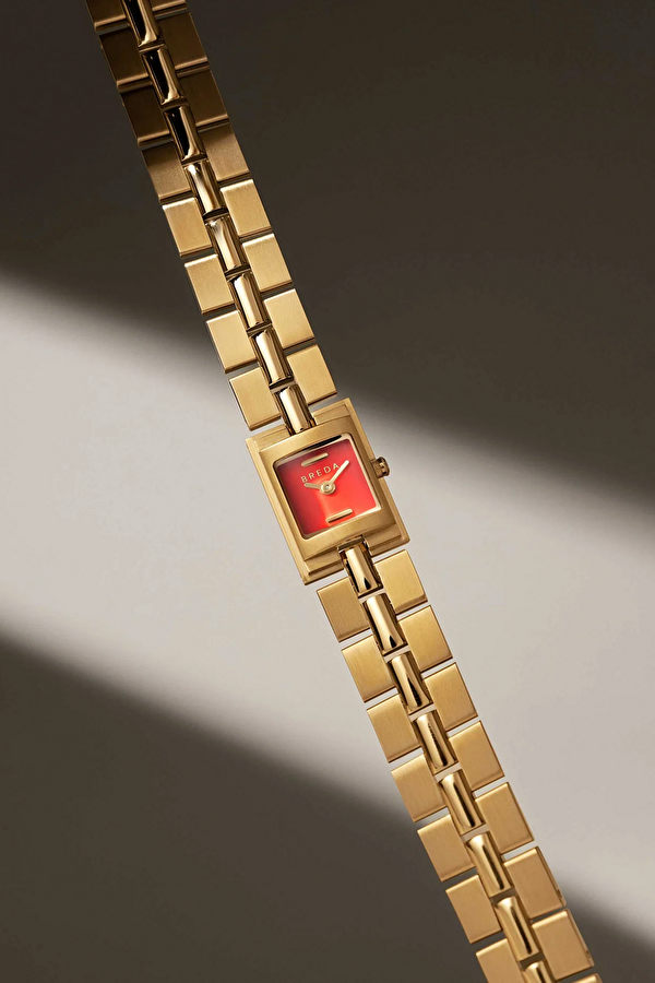 Relic Gold and Metal Bracelet Saat 16 mm 4