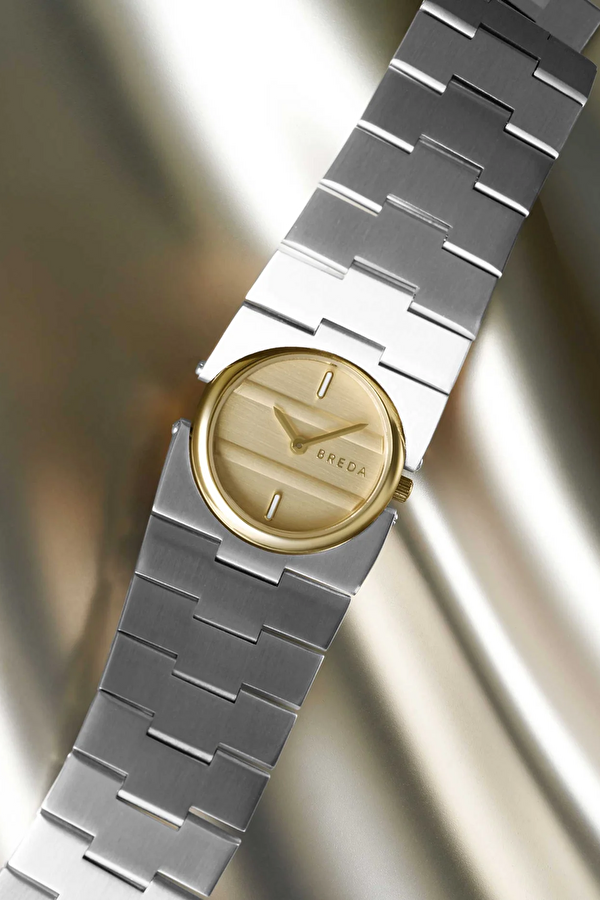 Sync 1752B Gold and Stainless Watch 25 mm 8