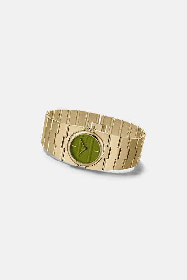 Sync 1752E Gold and Metal Bracelet Watch 25 mm 2
