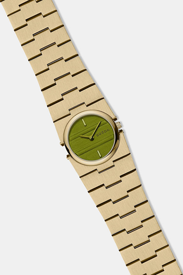 Sync 1752E Gold and Metal Bracelet Watch 25 mm 3