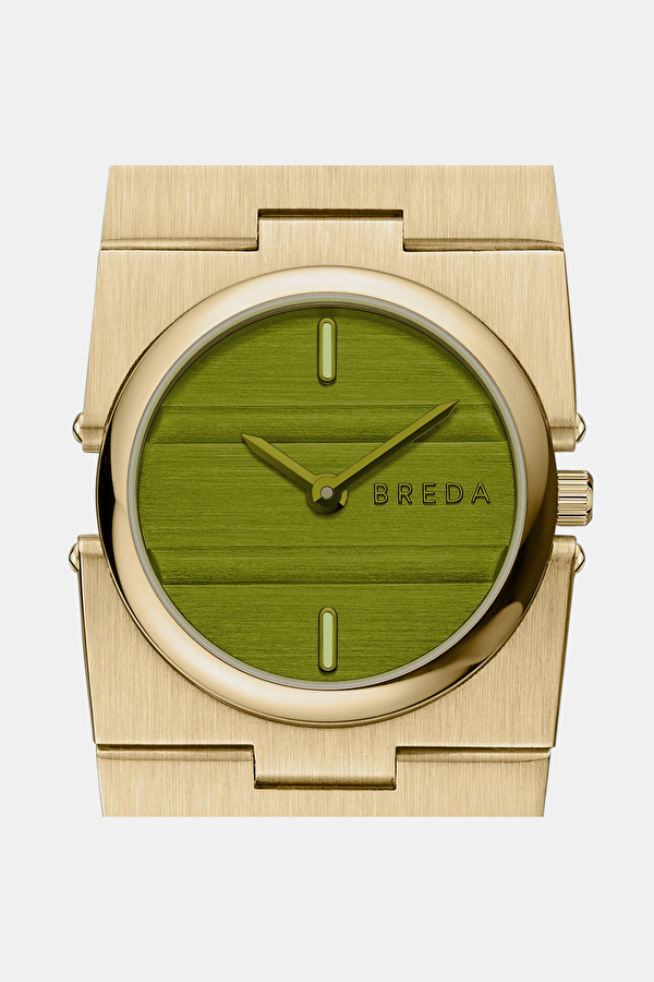 Sync 1752E Gold and Metal Bracelet Watch 25 mm 4
