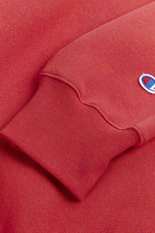 Kırmızı Bisiklet Yaka Sweatshirt 6