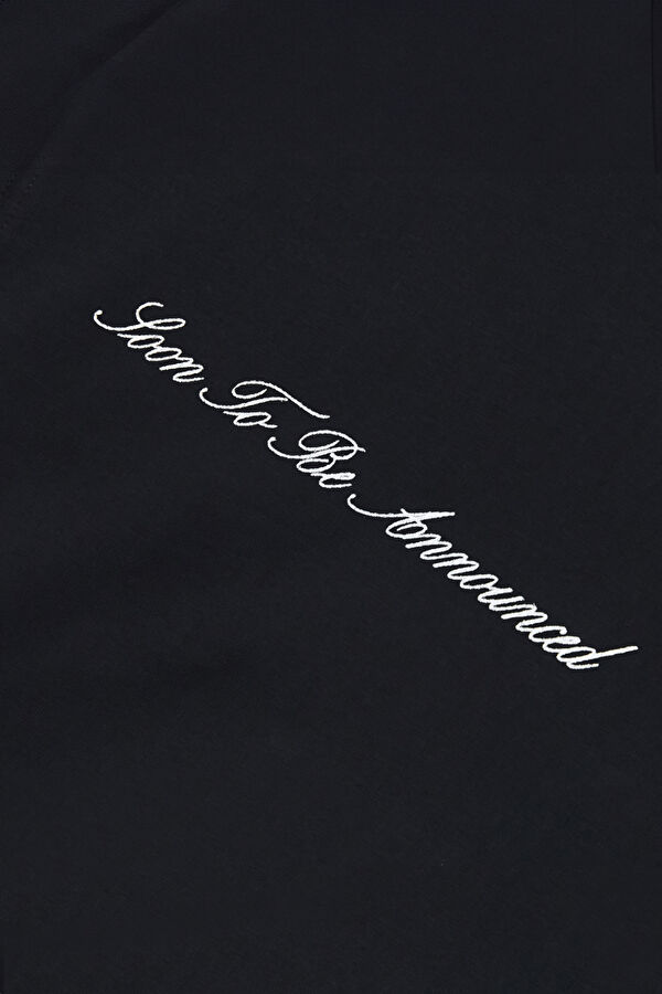 Relax Mold Black Crew Neck Printed T-Shirt 3