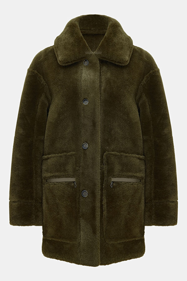 Khaki Women's Coat 3