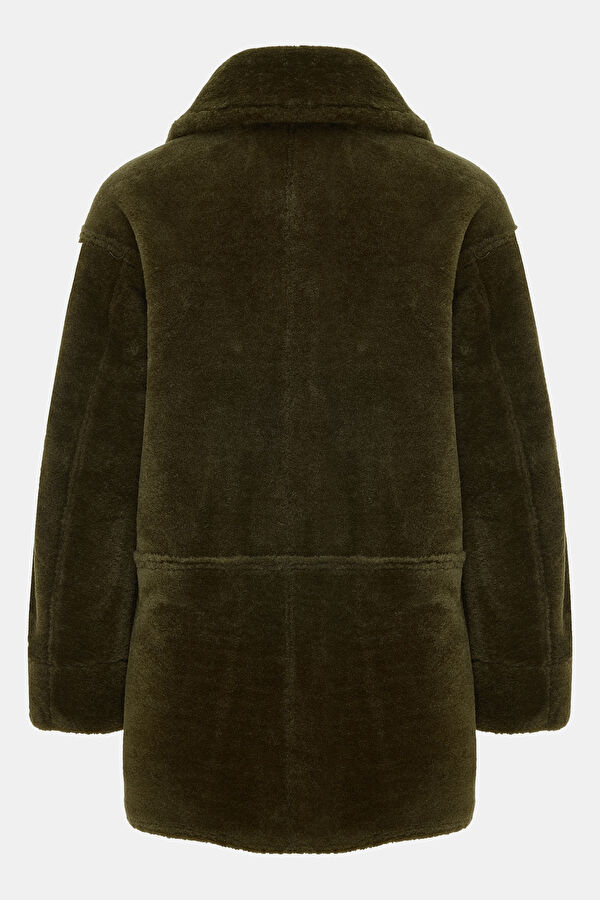 Khaki Women's Coat 4