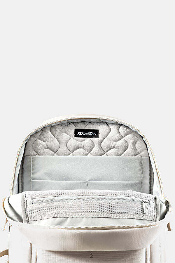 Bobby Soft Daypack Hırsızlık Önleyici Beyaz Sırt Çantası 13