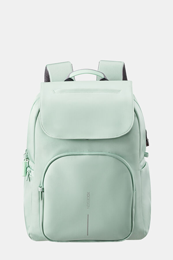 Bobby Soft Daypack Hırsızlık Önleyici Mint Yeşili Sırt Çantası
