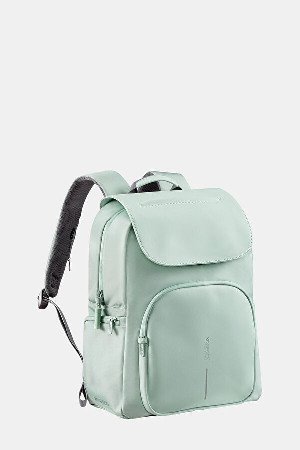 Bobby Soft Daypack Hırsızlık Önleyici Mint Yeşili Sırt Çantası 2