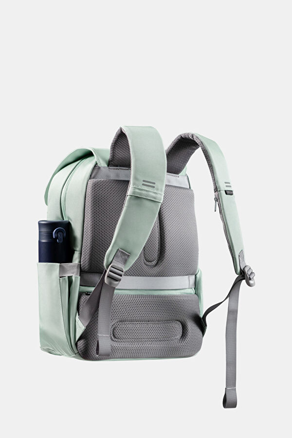 Bobby Soft Daypack Hırsızlık Önleyici Mint Yeşili Sırt Çantası 4