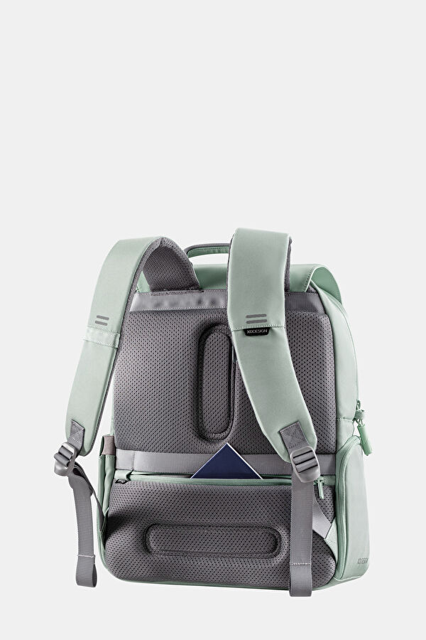 Bobby Soft Daypack Hırsızlık Önleyici Mint Yeşili Sırt Çantası 5