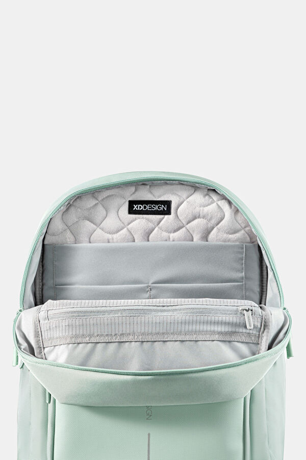 Bobby Soft Daypack Hırsızlık Önleyici Mint Yeşili Sırt Çantası 9