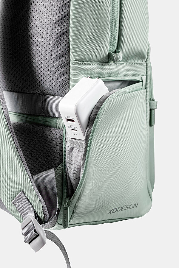Bobby Soft Daypack Hırsızlık Önleyici Mint Yeşili Sırt Çantası 18