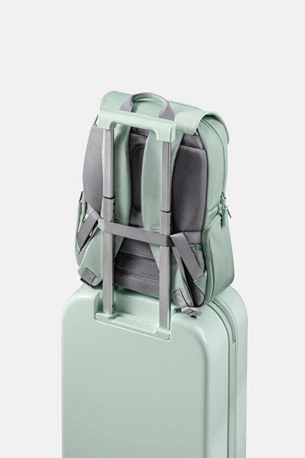 Bobby Soft Daypack Hırsızlık Önleyici Mint Yeşili Sırt Çantası 19