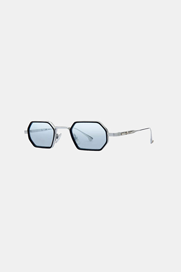 N19 Silver Jelly Blue Güneş Gözlüğü 2