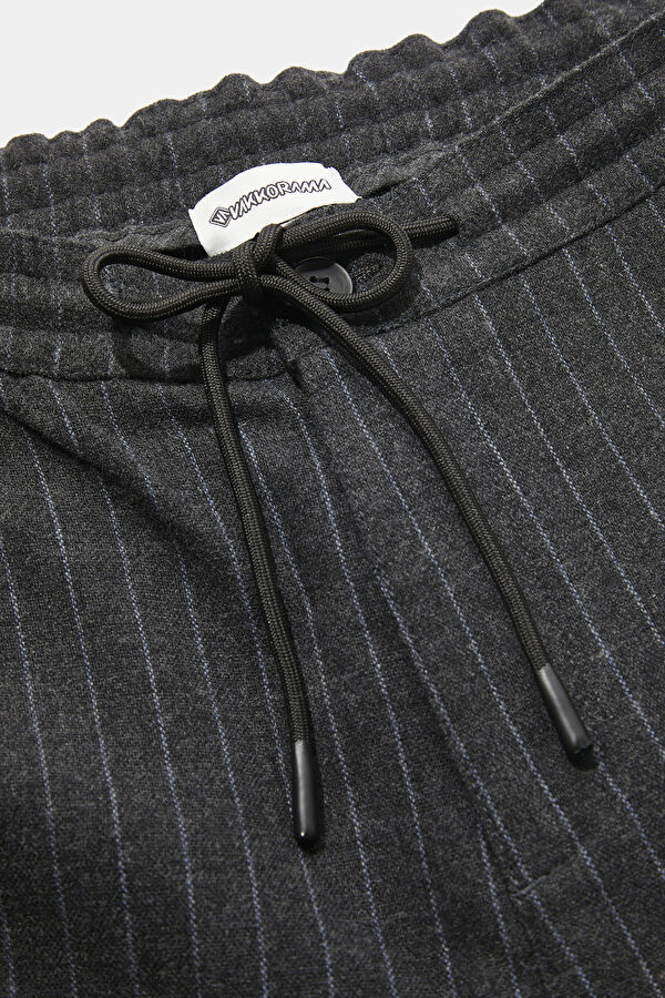 Anthracite Straight Leg Men's Trousers 5