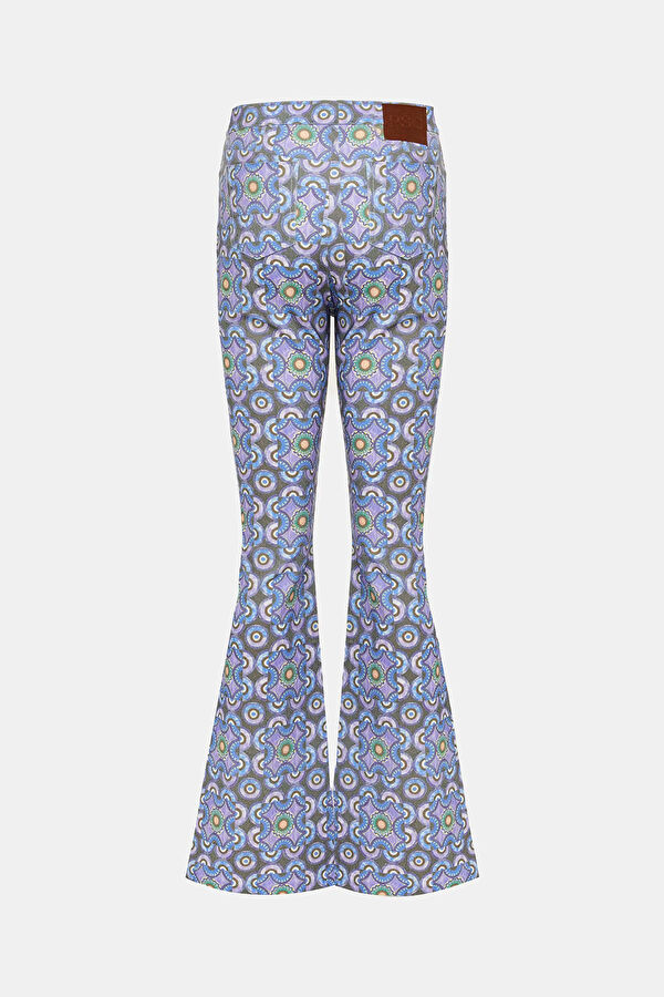 Colorful Wide-Leg Women's Trousers 2