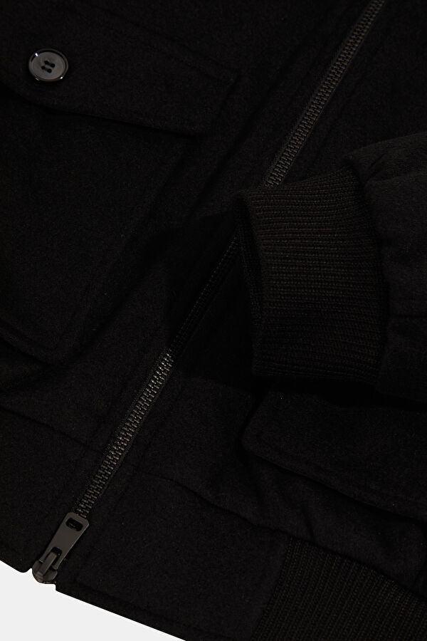 Black Men's Coat 4