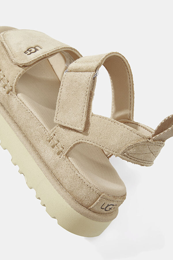 W Goldenstar Beige Women's Sandals 6