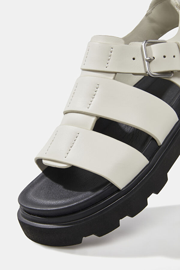 Ecru Sandals 6