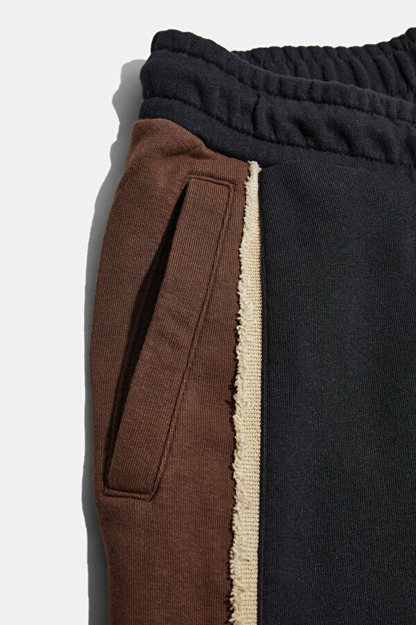 Black Straight Leg Sport Men's Pants 4