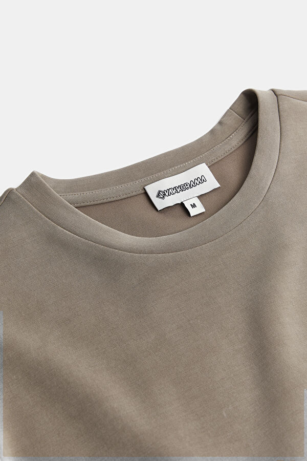 Vizon Bisiklet Yaka Erkek Sweatshirt 5