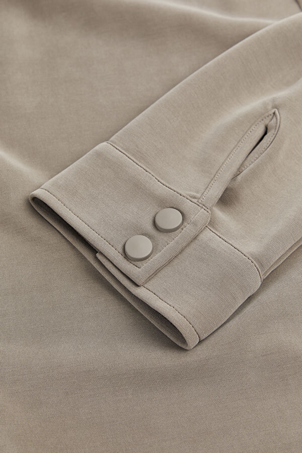 Vizon Bisiklet Yaka Erkek Sweatshirt 7
